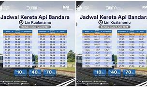 Jadwal Kereta Api Bandara Kualanamu Ke Binjai